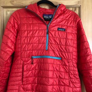 patagonia quarter zip puffer